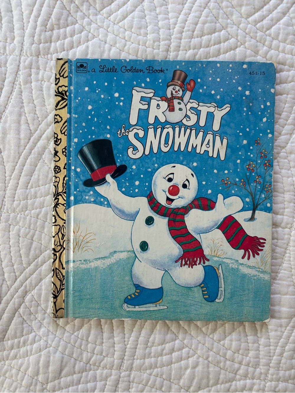 Frosty the Snowman Little Golden Books Vintage